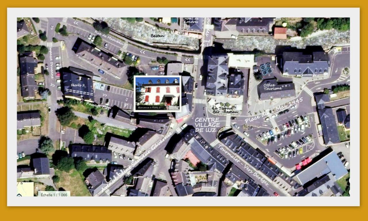 Ferienwohnung Le Flores Idealement Situe Centre Luz Appart T3 6 Personnes Parking Luz-Saint-Sauveur Exterior foto