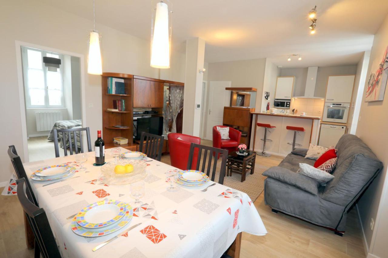 Ferienwohnung Le Flores Idealement Situe Centre Luz Appart T3 6 Personnes Parking Luz-Saint-Sauveur Exterior foto